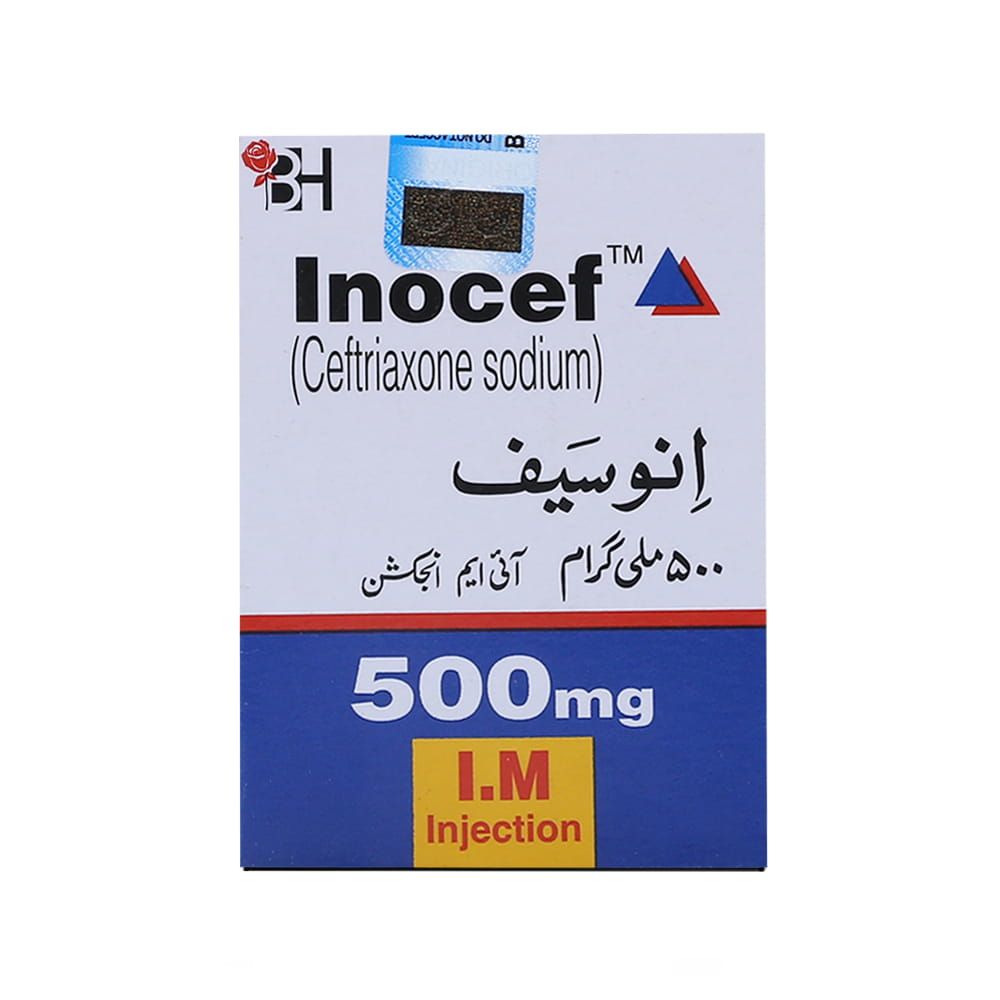 INOCEF INJ IM 500 MG 1 VIAL