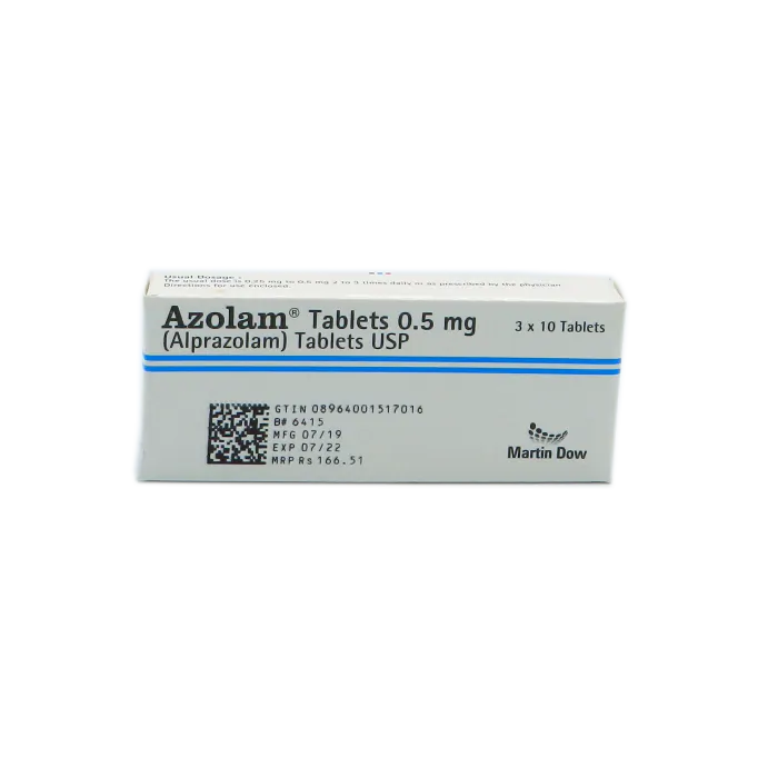 AZOLAM 0.5MG TAB 10x3