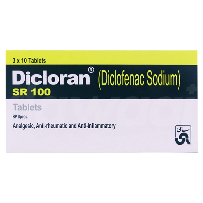 DICLORAN SR 100MG TAB 10x3