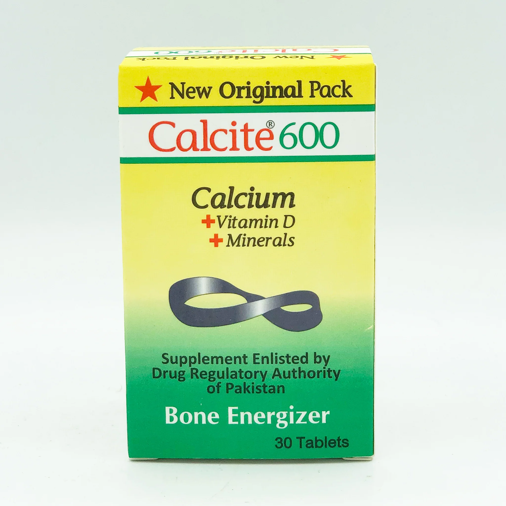 CALCITE 600MG TAB 30S