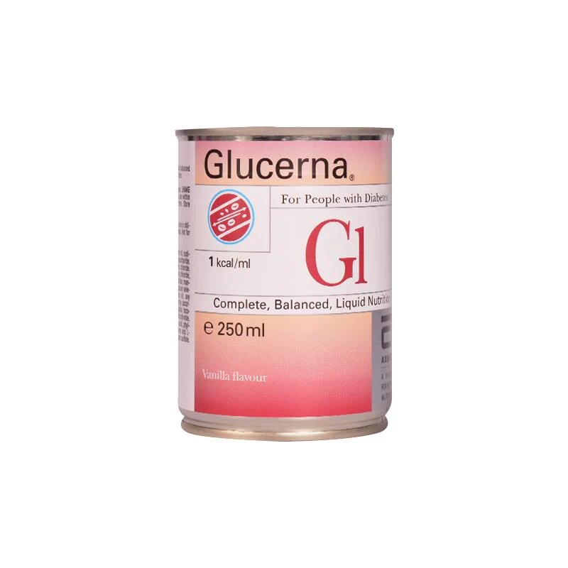 GLUCERNA LIQUID 250ML TIN