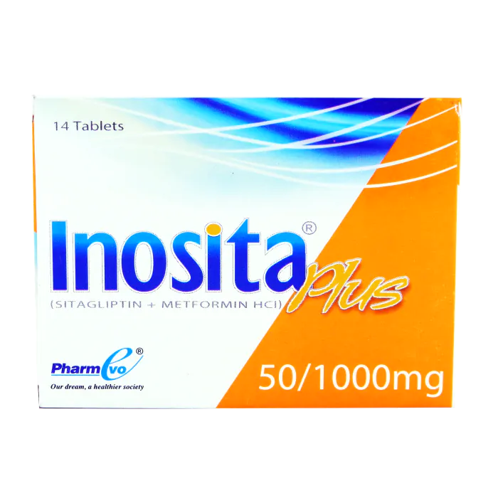 INOSITA PLUS XR 50/1000MG 7X2