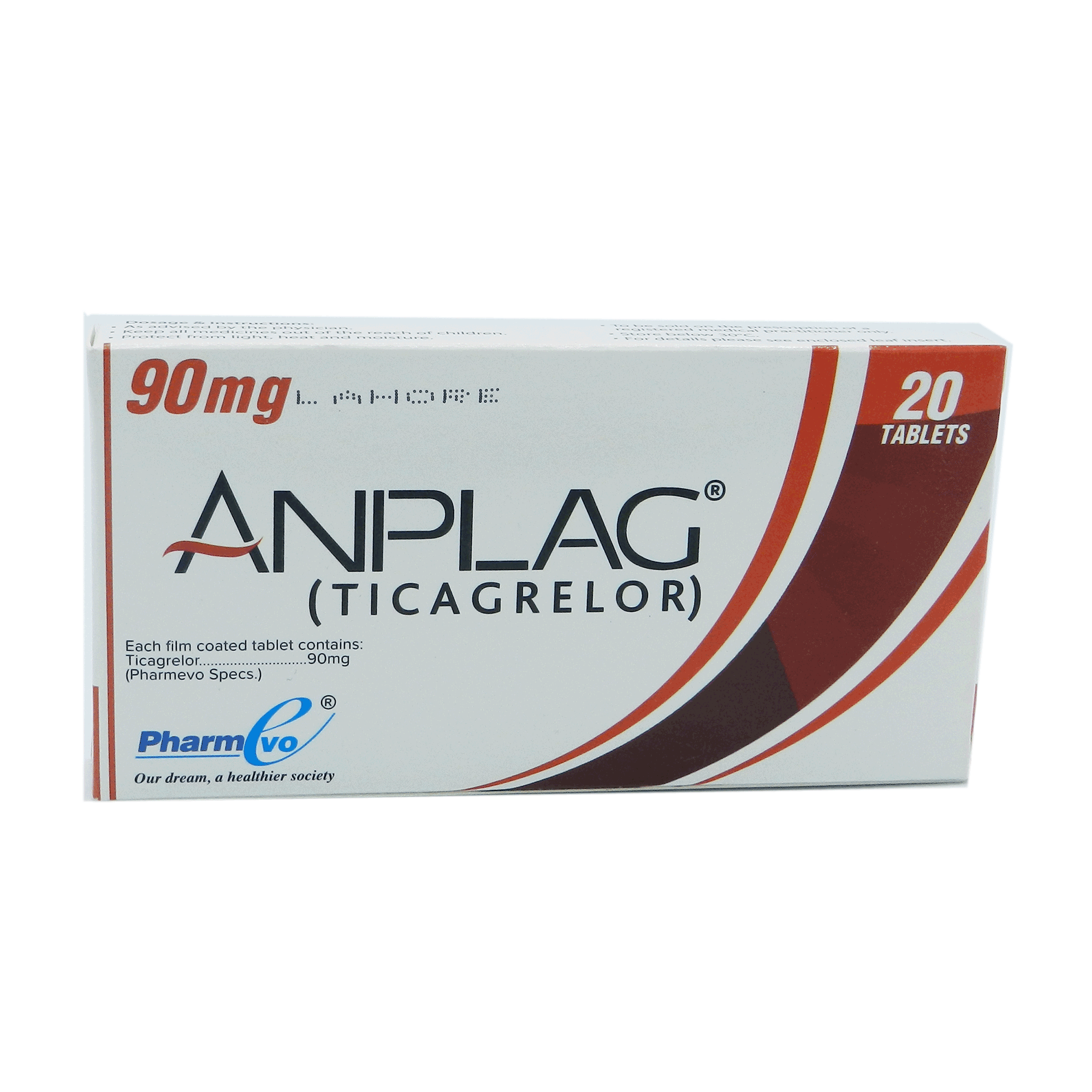 ANPLAG 90MG TAB 2x10