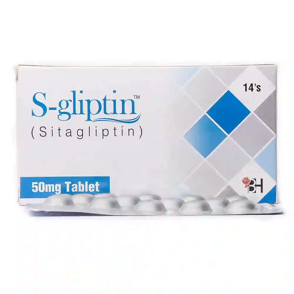 S-GLIPTIN 50MG TAB14S