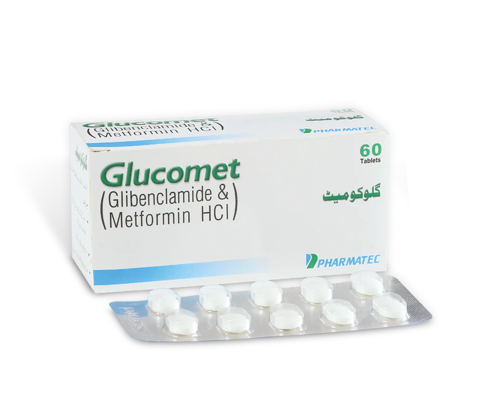 GLUCOMET TAB 10x6