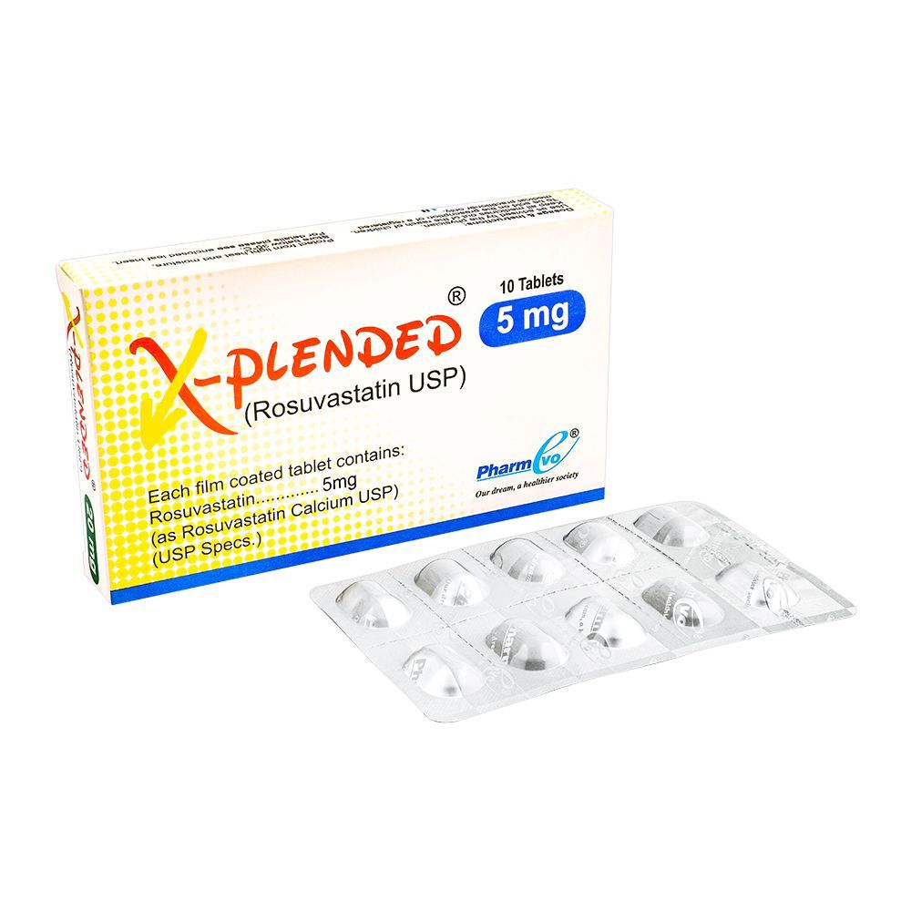 X-PLENDED TAB 5 MG 10'S