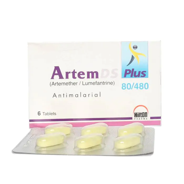 ARTEM DS PLUS 80/480MG TAB 6S